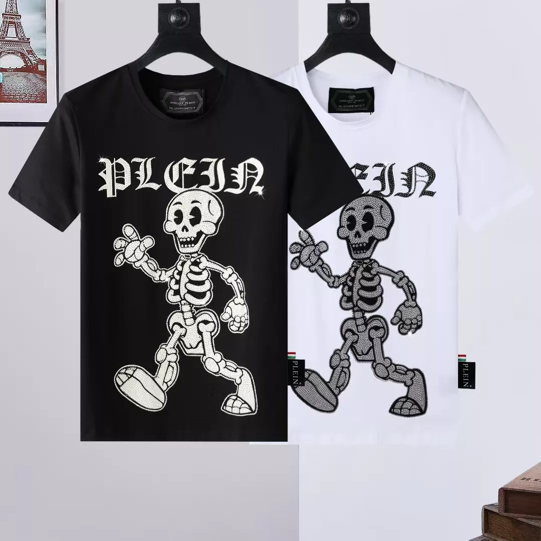 philipp plein pp t-shirt manches courtes pour homme s_1276352:Philipp Plein T-Shirt Outlet1